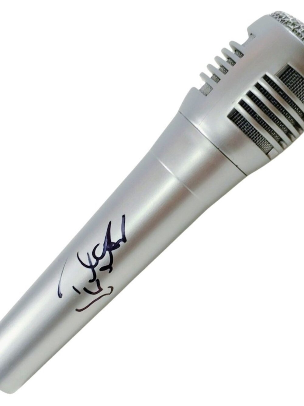 WWE Titus O'Neil Signed Microphone Autograph COA Proof